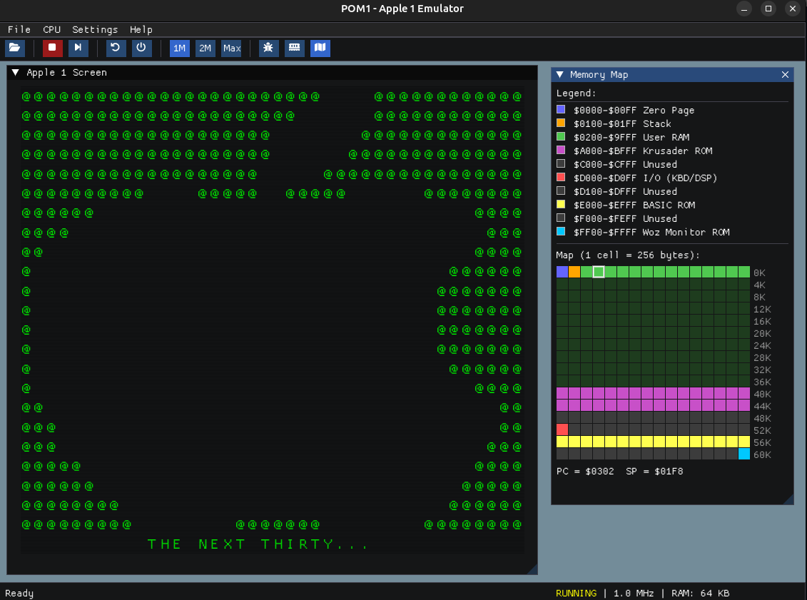 POM1 ImGui Screenshot